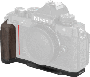 SMALLRIG 4801 L-Shape Mount Plate with Wooden Handle for Nikon Z f