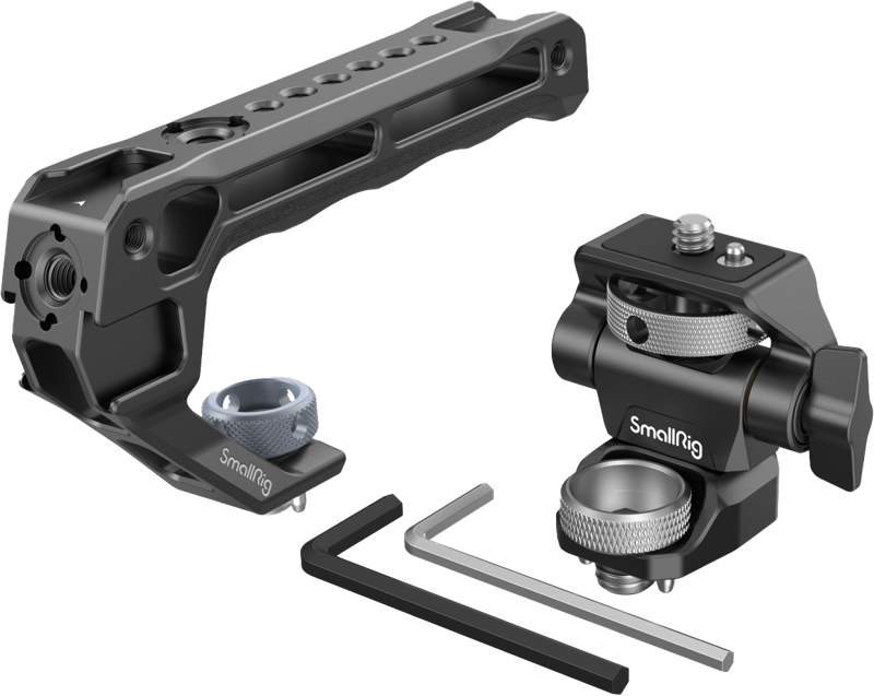 SMALLRIG 5323 Top Handle kit with Monitor Support Kit