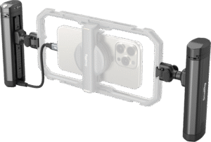 SMALLRIG 4841 Rotatable Bilateral Quick Release Side Handle with Wireless Control/M.2 SSD Enclosure