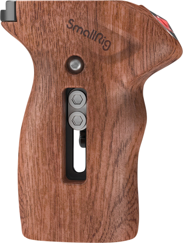SMALLRIG 3323 Side Handle Wood with Start/Stop Remote Trigger