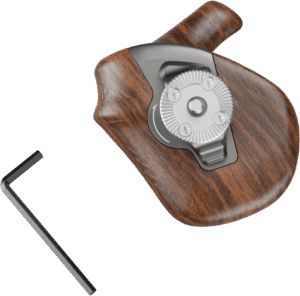 SMALLRIG 5193 ImageGrip Series Wooden Handle with ARRI Rosette (Right Side)