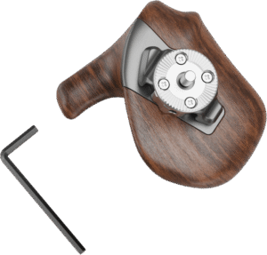 SMALLRIG 5162 ImageGrip Series Wooden Handle with ARRI Rosette (Left Side)