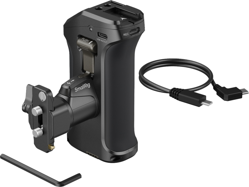 SMALLRIG 3893 Rotating Side Handle with Trigger REC for Selected Sony Mirrorless Cameras