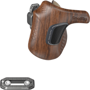 SMALLRIG 5161 ImageGrip Series Wooden Handle with NATO Clamp (Left Side)