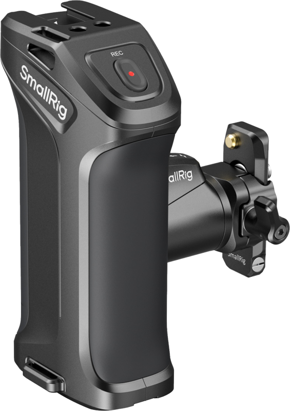 SMALLRIG 5235 Rotating Side Handle with Trigger REC for Selected Canon / Blackmagic Design Cameras