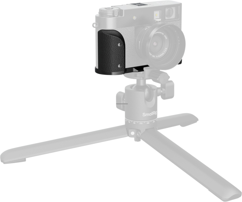 SMALLRIG 5332 L-Shaped Mount Plate with Silicone Handle for FUJIFILM X half Black