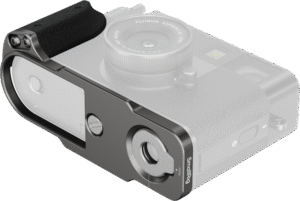 SMALLRIG 5217 L-Shaped Mount Plate with Silicone Handle for FUJIFILM X half Charcoal Silver