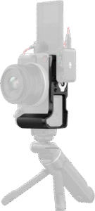 SMALLRIG 5429 L-Shaped Mount Plate with Handle for Canon EOS R50 V Black