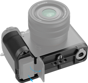 SMALLRIG 4797 L-Shape Mount Plate with Silicone Handle for Sony Alpha 7C II / Alpha 7CR