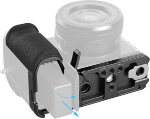 SMALLRIG 5061 L-Shape Mount Plate with Silicone Handle for Sony A6700