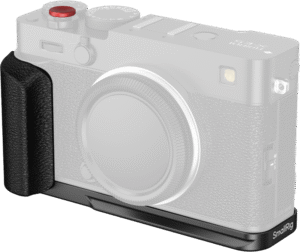 SMALLRIG 5448 L-Shaped Mount Plate with Silicone Handle for FUJIFILM X-E5 Black