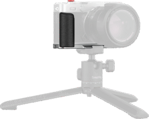 SMALLRIG 5447 L-Shaped Mount Plate with Silicone Handle for FUJIFILM X-E5 Silver