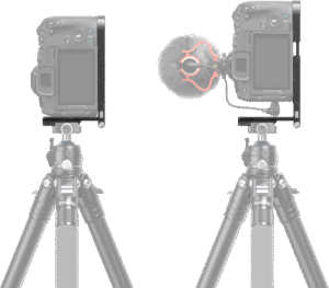 SMALLRIG 4211 Foldable L-Shape Mount Plate For Canon EOS R8