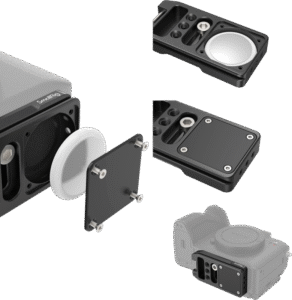 SMALLRIG 4150 Mount Plate Quick Release (ARCA) for AirTag