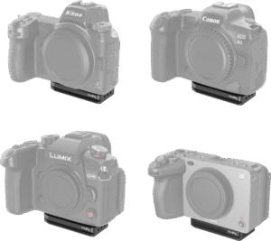 SMALLRIG 4150 Mount Plate Quick Release (ARCA) for AirTag