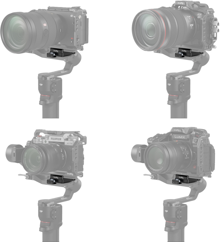 SMALLRIG 4195 Arca swiss Mount Plate for DJI RS3 Mini