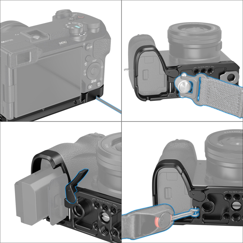 SMALLRIG 4338 Baseplate for Sony A6700