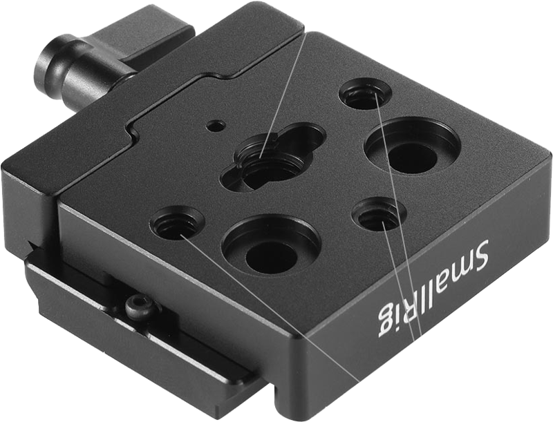SMALLRIG 2280 QR Clamp & Plate Arca