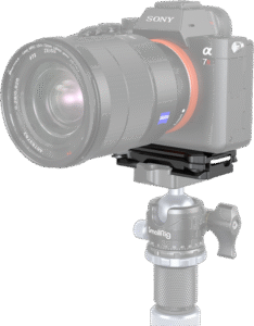 base and other accessories. It comes with four foldable standing legs that allow placing camera with a lens length of less than 15cm in most terrains