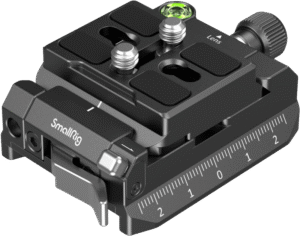 ensuring compatibility with most Arca quick release plates on the market—eliminating any compatibility concerns.