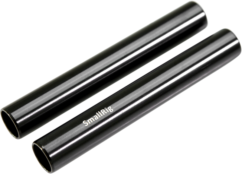 SMALLRIG 1049 15mm Alu Alloy Rods (M12-10cm)