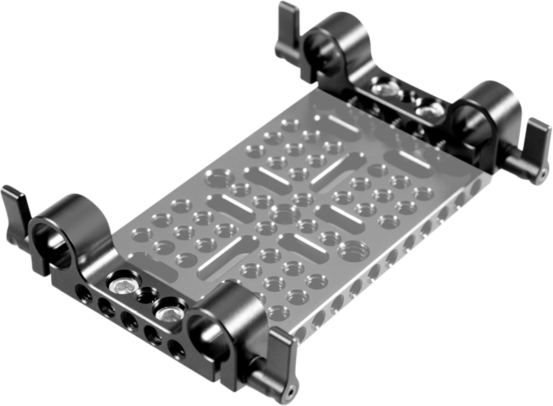Each Super Lightweight 15mm-Railblock comes with two rod clamps for 15mm rods