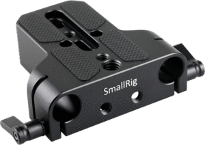 SMALLRIG 1674 Baseplate with 15mm Rod Clamp