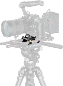 SMALLRIG 5365 Arca-Type Mount Plate Kit with 15mm Dual Rod Clamp