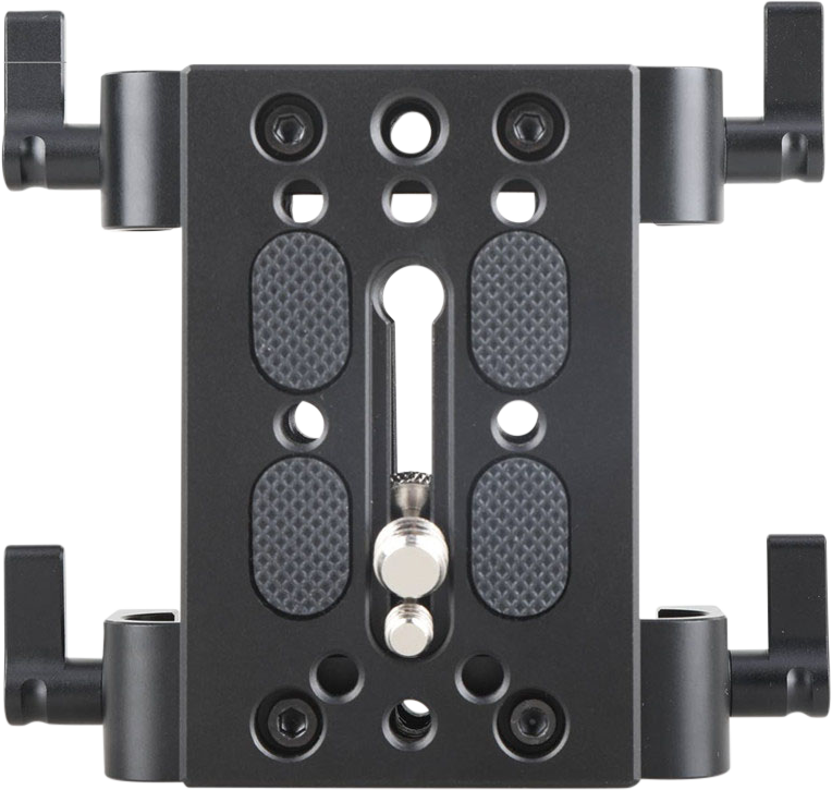 SMALLRIG 1798 Baseplate w/ Dual 15mm Rod Clamp
