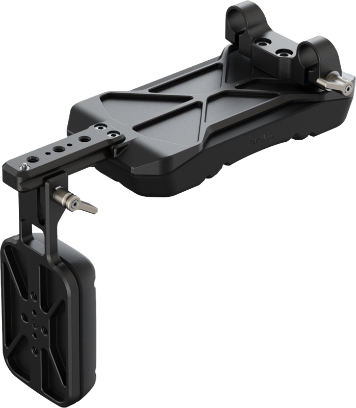 SMALLRIG 5153 Universal Shoulder Pad with 15mm Dual Rod Clamp