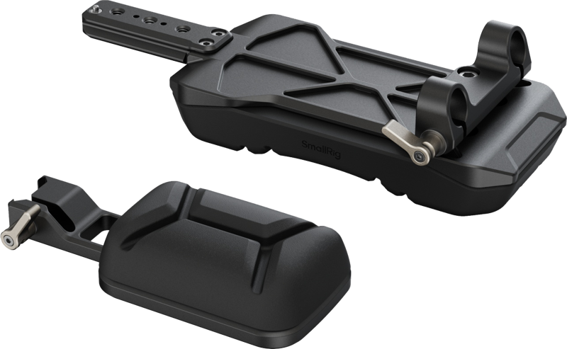 SMALLRIG 5153 Universal Shoulder Pad with 15mm Dual Rod Clamp