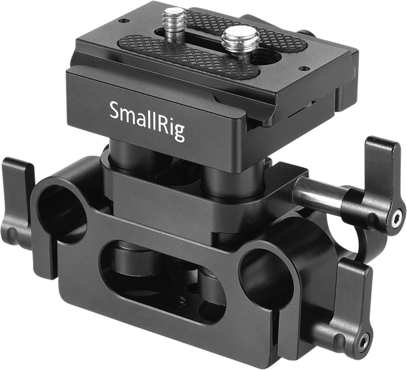 SMALLRIG 2272 Univ 15mm Rail Supp Syst Baseplate