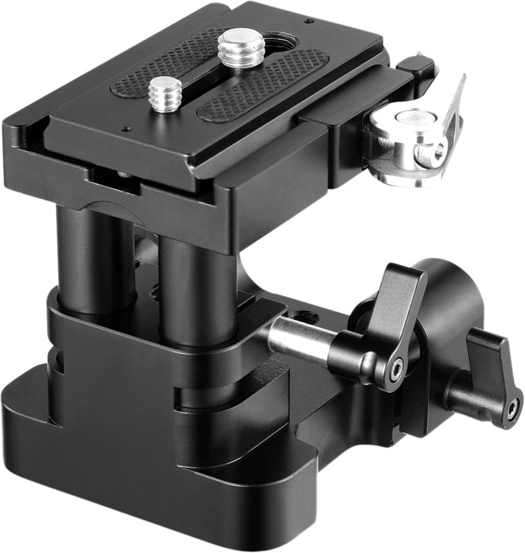 SMALLRIG 2092 Univ. 15mm Rail Support Baseplate