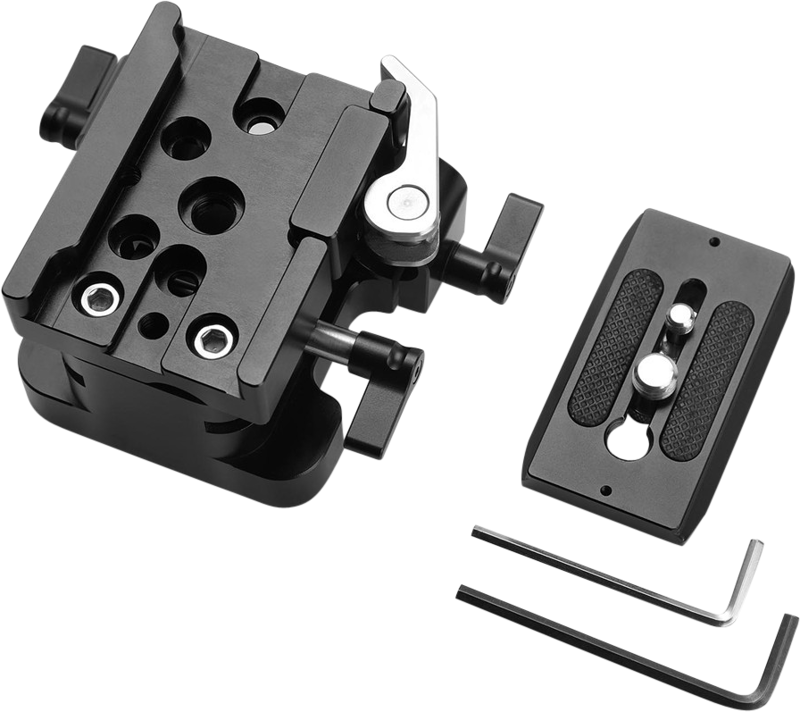 SMALLRIG 2092 Univ. 15mm Rail Support Baseplate