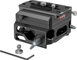 SMALLRIG 3067 Baseplate Lightweight with Dual 15mm Rod Clamp