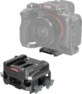 SMALLRIG 3067 Baseplate Lightweight with Dual 15mm Rod Clamp