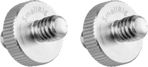 SMALLRIG 828 Double Head Stud w/1/4" - 1/4" thread