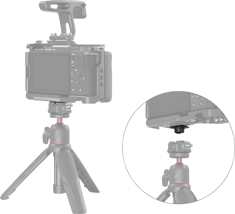 SMALLRIG 3730 Drop-in Hawklock Mini Universal QR TopPlate