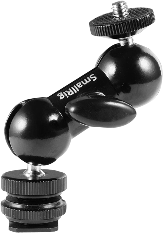 SMALLRIG 1135 Multi-func Double BallHead Shoe+1/4"