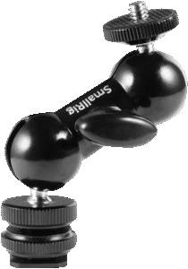 SMALLRIG 1135 Multi-func Double BallHead Shoe+1/4"
