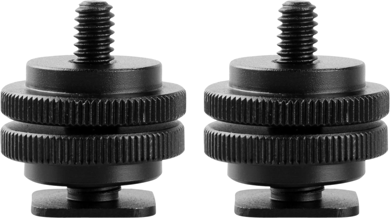 SMALLRIG 1631 Cold Shoe Adpt w/ 3/8" - 1/4" Thread