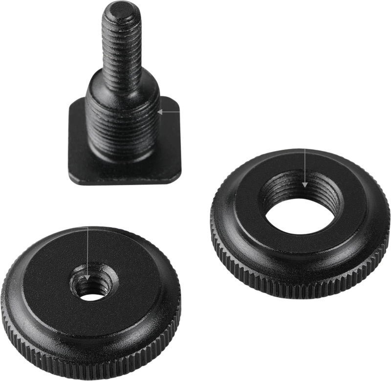 SMALLRIG 1631 Cold Shoe Adpt w/ 3/8" - 1/4" Thread