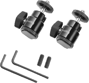 SMALLRIG 2059 Camera Cold shoe -Ballhead-1/4"Sc 2P