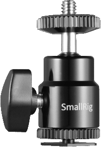 SMALLRIG 2059 Camera Cold shoe -Ballhead-1/4"Sc 2P