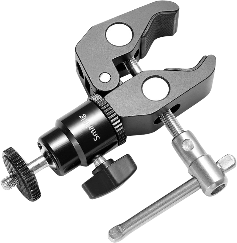SMALLRIG 1124 Ball Head Mount and CoolClamp