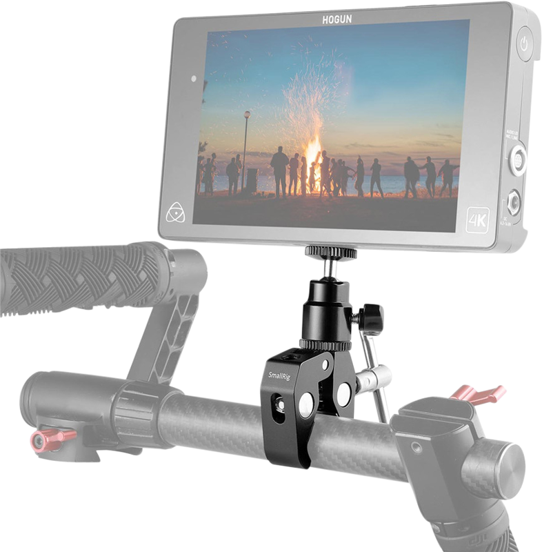 SMALLRIG 1124 Ball Head Mount and CoolClamp