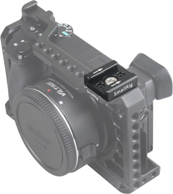 Mounts directly onto any camera accessories with 1/4" and M2.5 threads