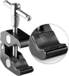 SMALLRIG 2058 Super Clamp with 1/4" & 3/8" Thread (2pcs Pack)