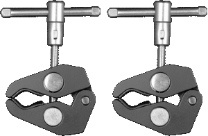 SMALLRIG 2058 Super Clamp with 1/4" & 3/8" Thread (2pcs Pack)