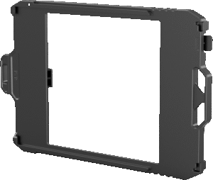 and allows for quick installation of 4 x 4" plug-in filters of 4mm in thickness.